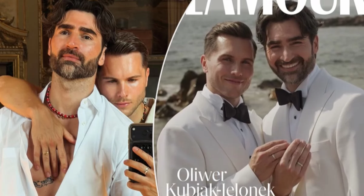 Jacek Jelonek, Oliwer Kubiak-Jelonek, fot. Instagram