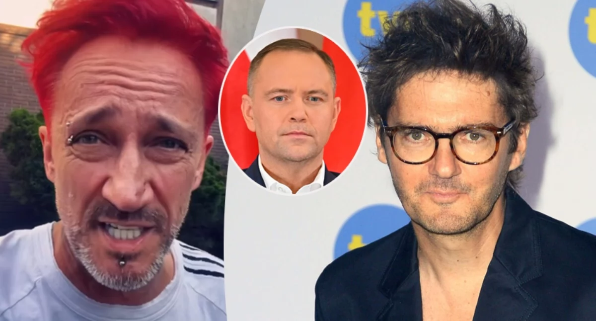 Michał Wiśniewski, Karol Nawrocki, Kuba Wojewódzki, fot. Instagram, KAPiF