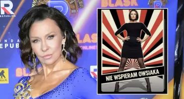 Anna Popek umieściła zaskakującą grafikę: NIE WSPIERAM OWSIAKA! Post szybko usunęła