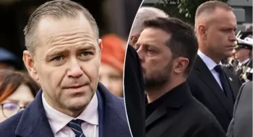 Dlaczego Karol Nawrocki szedł za Zełenskim na pogrzebie króla Norwegii? Powód zaskakuje